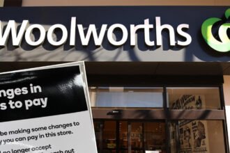 Woolworths store front