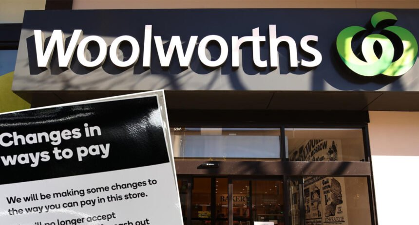 Woolworths store front