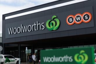 Woolworths Australia store front