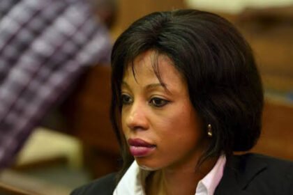 Kelly Khumalo at court