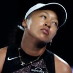 Naomi Osaka famous tennis player with a look of annoyance