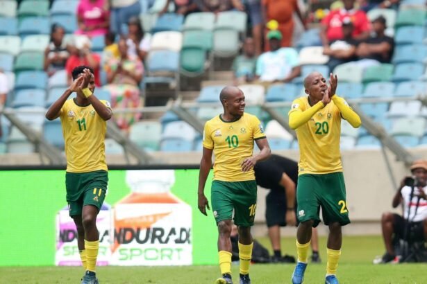 Three Bafana Bafana players