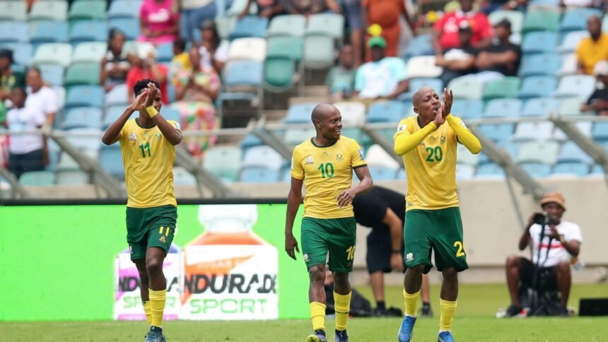 Three Bafana Bafana players