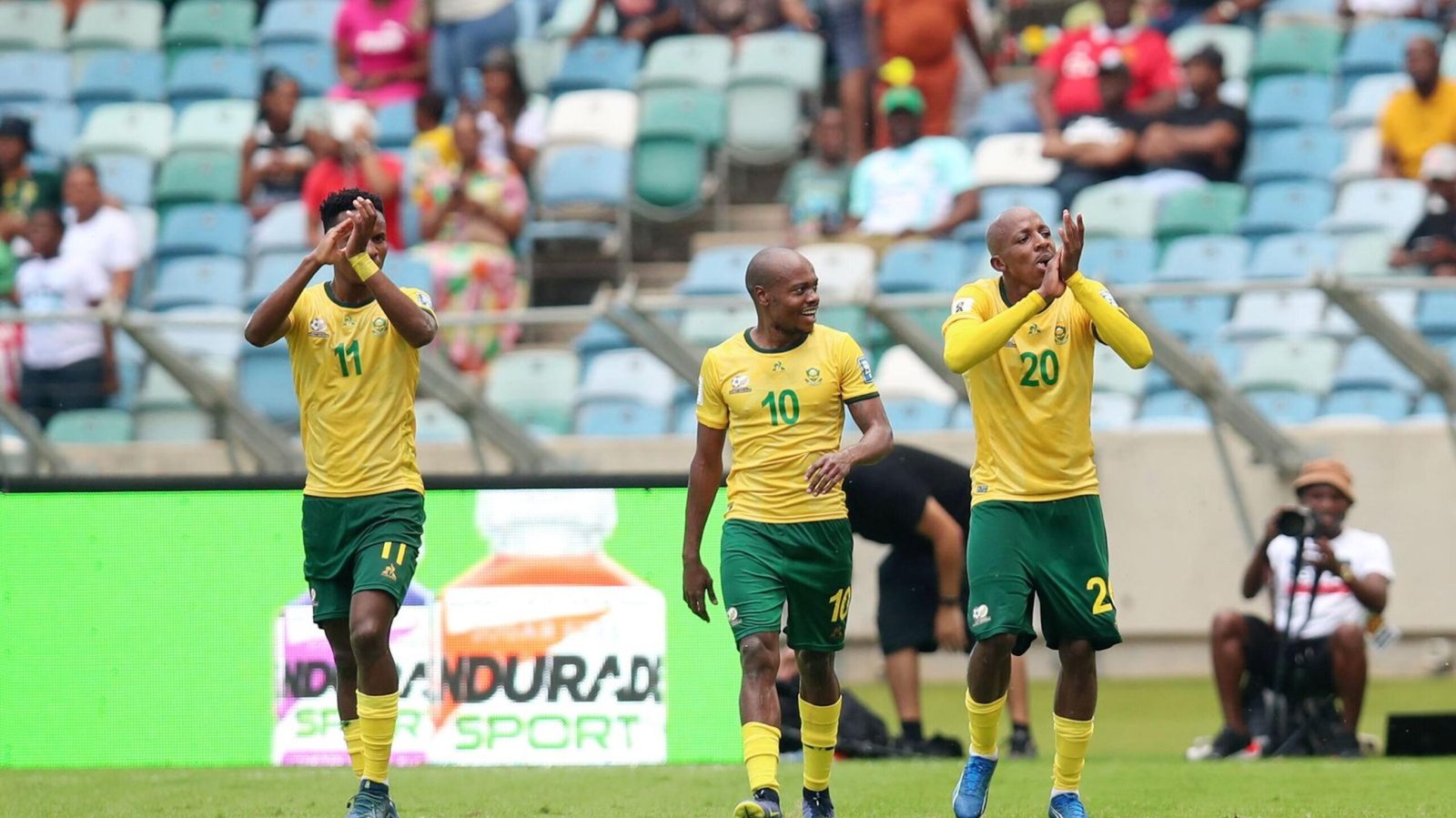 Three Bafana Bafana players