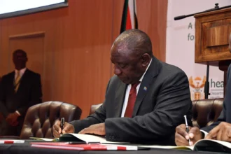 ramaphosa signing