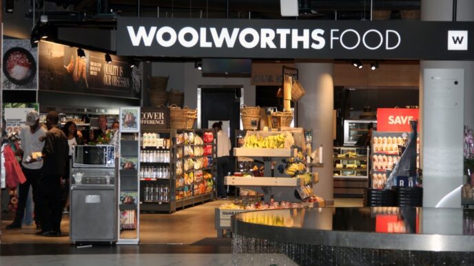 woolworths food store front